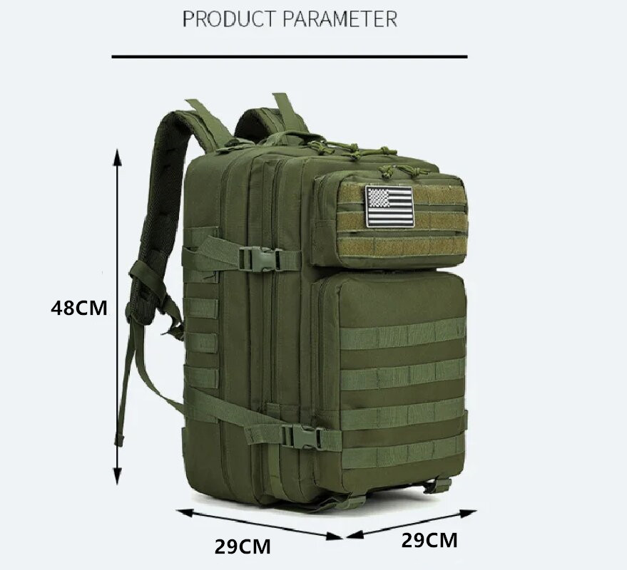 Sac à dos tactique Elite 50L 3 - Urban Backpack Tactical avis et prix