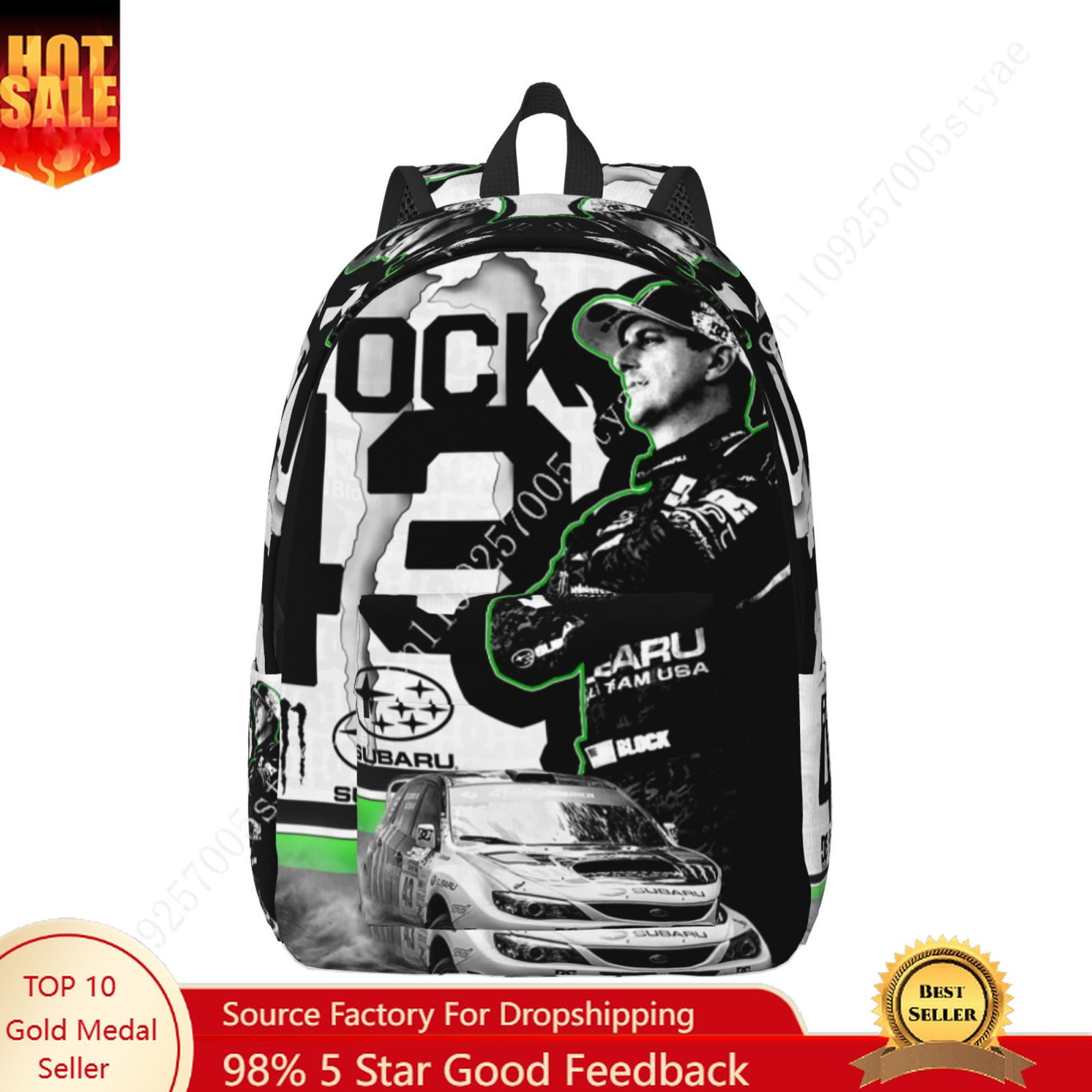 Ken Block 43 Sac à dos léger e - Canvas Backpack Casual avis et prix